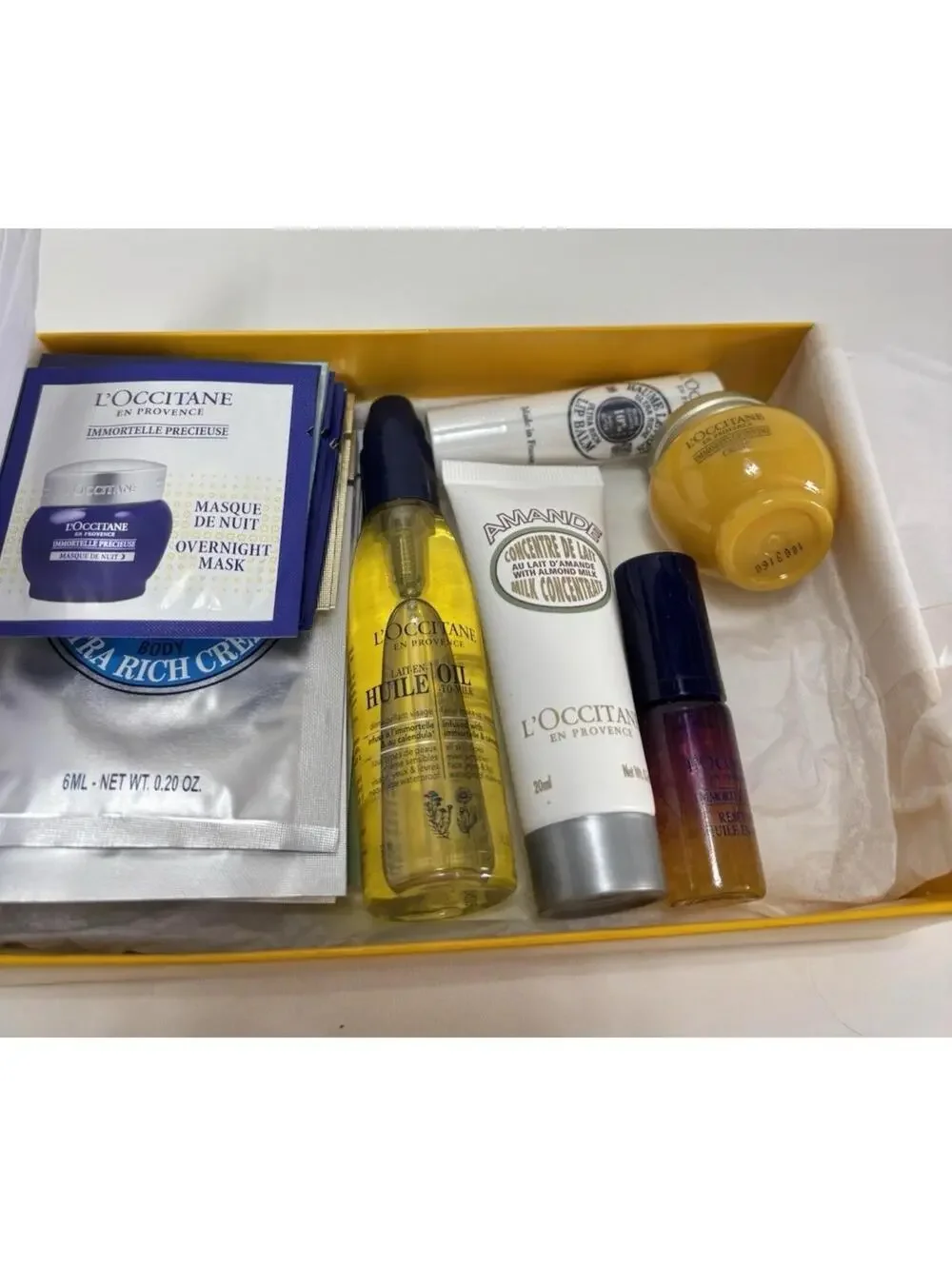 L'Occitane Best Sellers Gift Set 28pc Assorted Skincare Body Care New